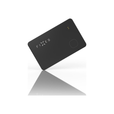 Fixed (FIXED Tag Card su „Find My“ palaikymu, juodas)