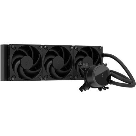 Fractal Design skystasis aušinimas Radius 360, juodas, Intel, AMD