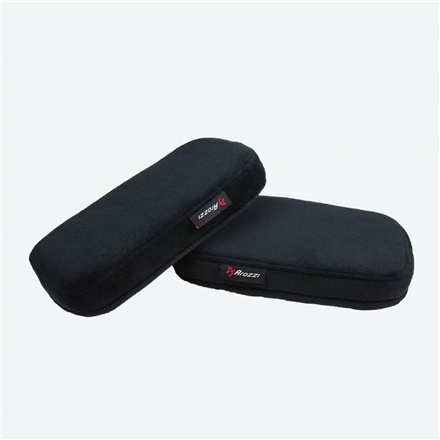 Arozzi Memory Foam Armrest Pads 270x135x40 mm Black