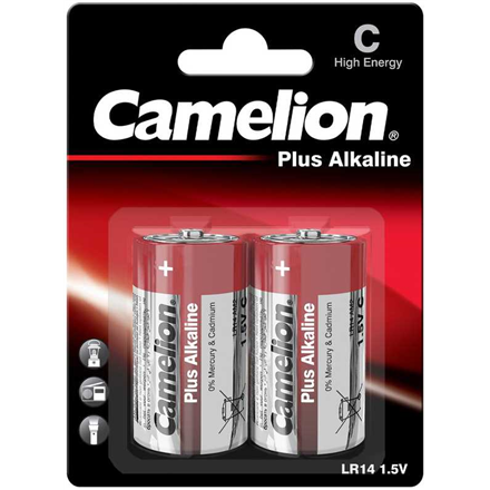 Camelion C/LR14 Plus šarminė LR14 2 vnt.