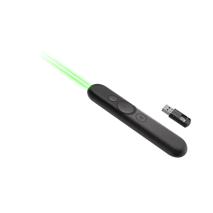 Lenovo lazerinis įkraunamas pristatymų pultelis, juodas