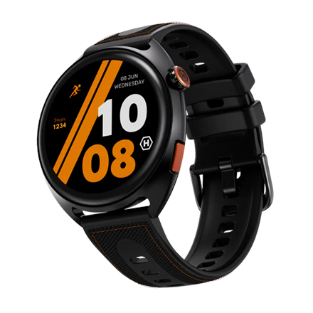Hammer Ventus PRO Smart watch GPS (satellite) AMOLED 1.43" Waterproof Black