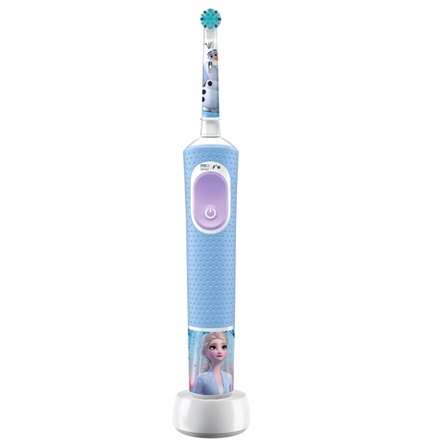 Oral-B elektrinis dantų šepetėlis Vitality PRO Kids Frozen, įkraunamas, vaikams, įtrauktų šepetėlio galvučių skaičius 1, dantų valymo režimų skaičius 2, mėlynas