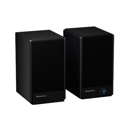 Genesis Arsen 502BT 2.0 garsiakalbių sistema, 60 W, Bluetooth, belaidis ryšys, juoda