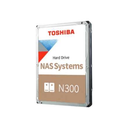 Toshiba standusis diskas N300 NAS, 7200 RPM, 16000 GB