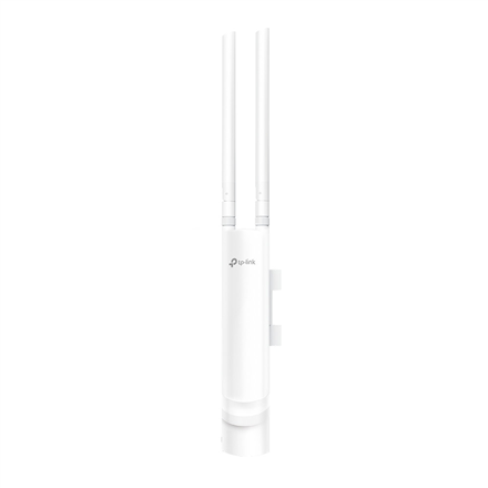 TP-LINK N300 Wireless N Outdoor Access Point EAP110 802.11n 2.4 GHz 300 Mbit/s Ethernet LAN (RJ-45) ports 1 MU-MiMO Yes PoE in Antenna type 2xExternal