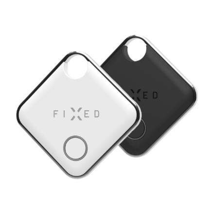 Fixed (FIXED Tag su „Find My“ palaikymu, Duo Pack - juodas + baltas)