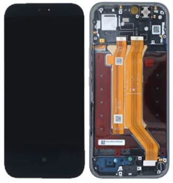 LCD screen Huawei Honor 600 Lite/600e with touch screen with frame Black original (service pack)