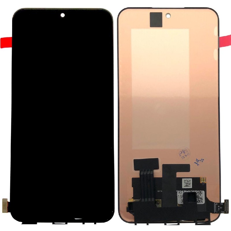 Ekranas Oppo Reno 13 Pro 5G/Realme 14 Pro+ 5G su lietimui jautriu stikliuku Black ORG