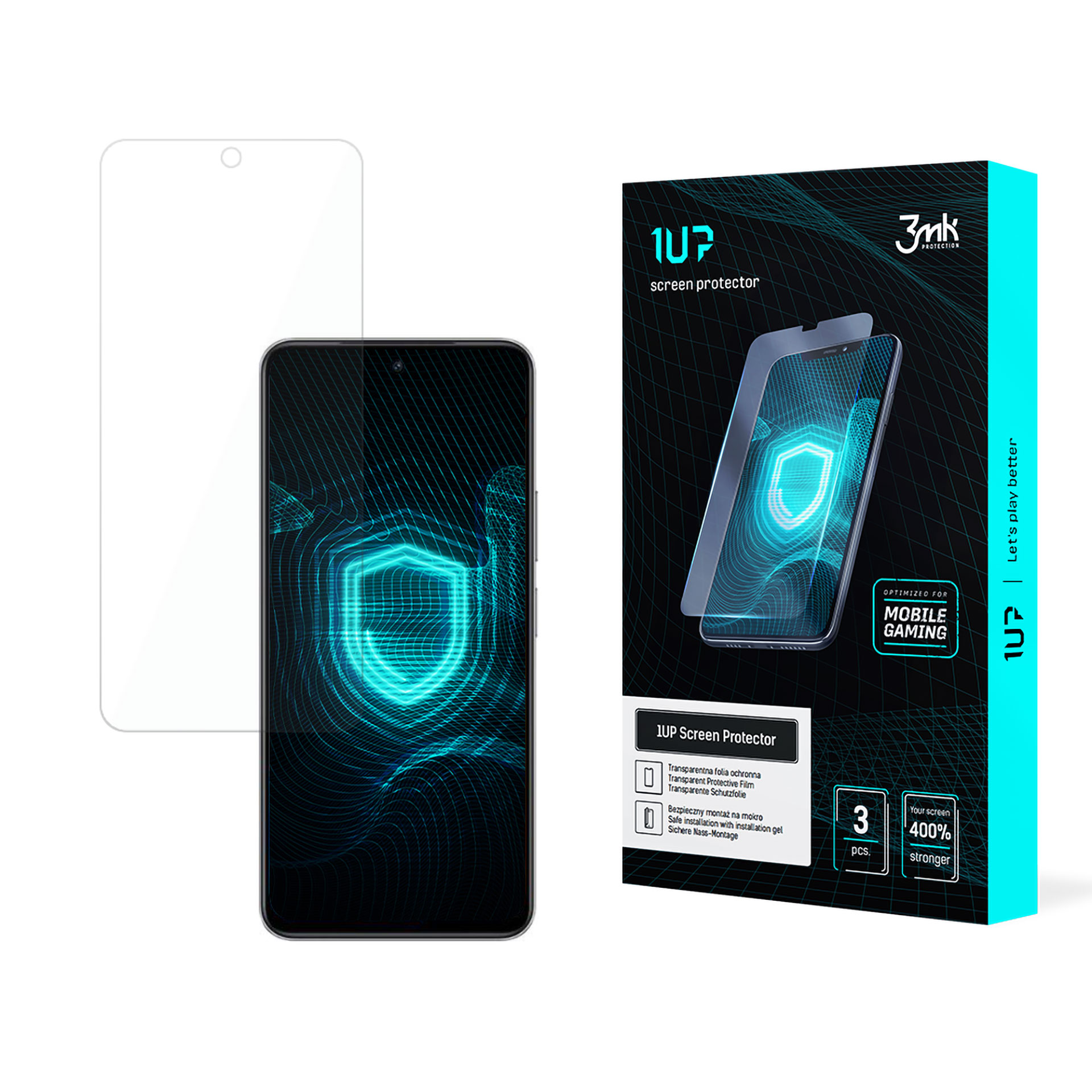 3mk 1UP — защита экрана телефона для Vivo Y200i
