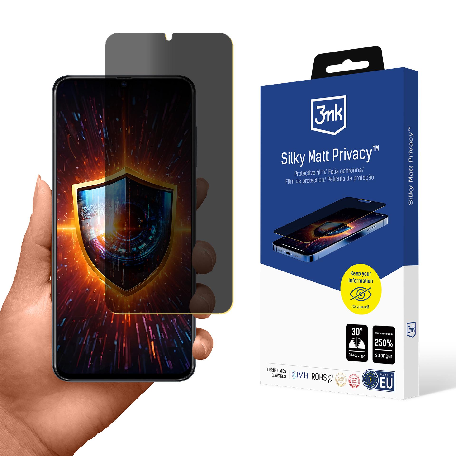 Samsung Galaxy A70 - 3mk Silky Matt Privacy