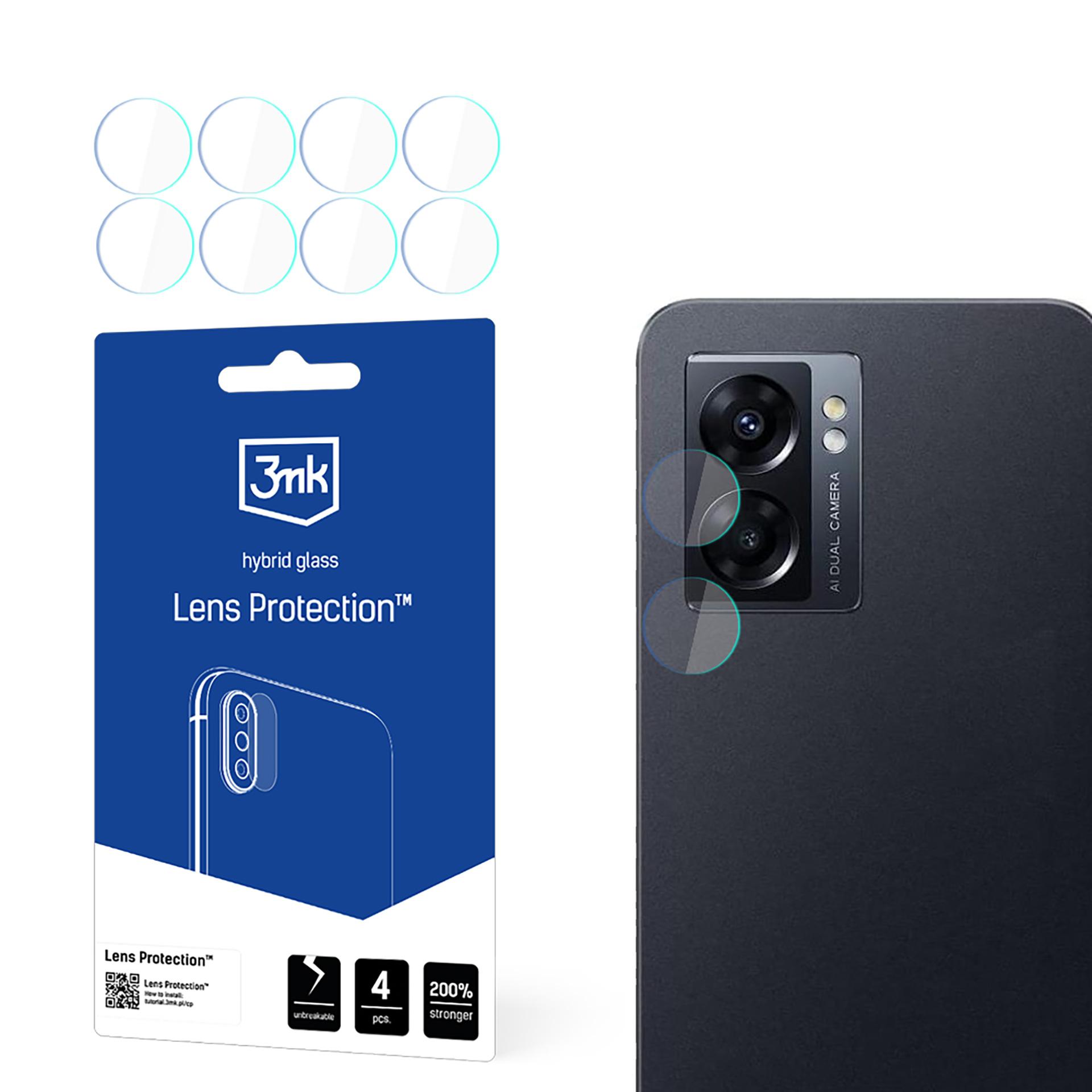 Гибридное стекло для камеры 3mk Lens Protection™ для Oppo A77 5G