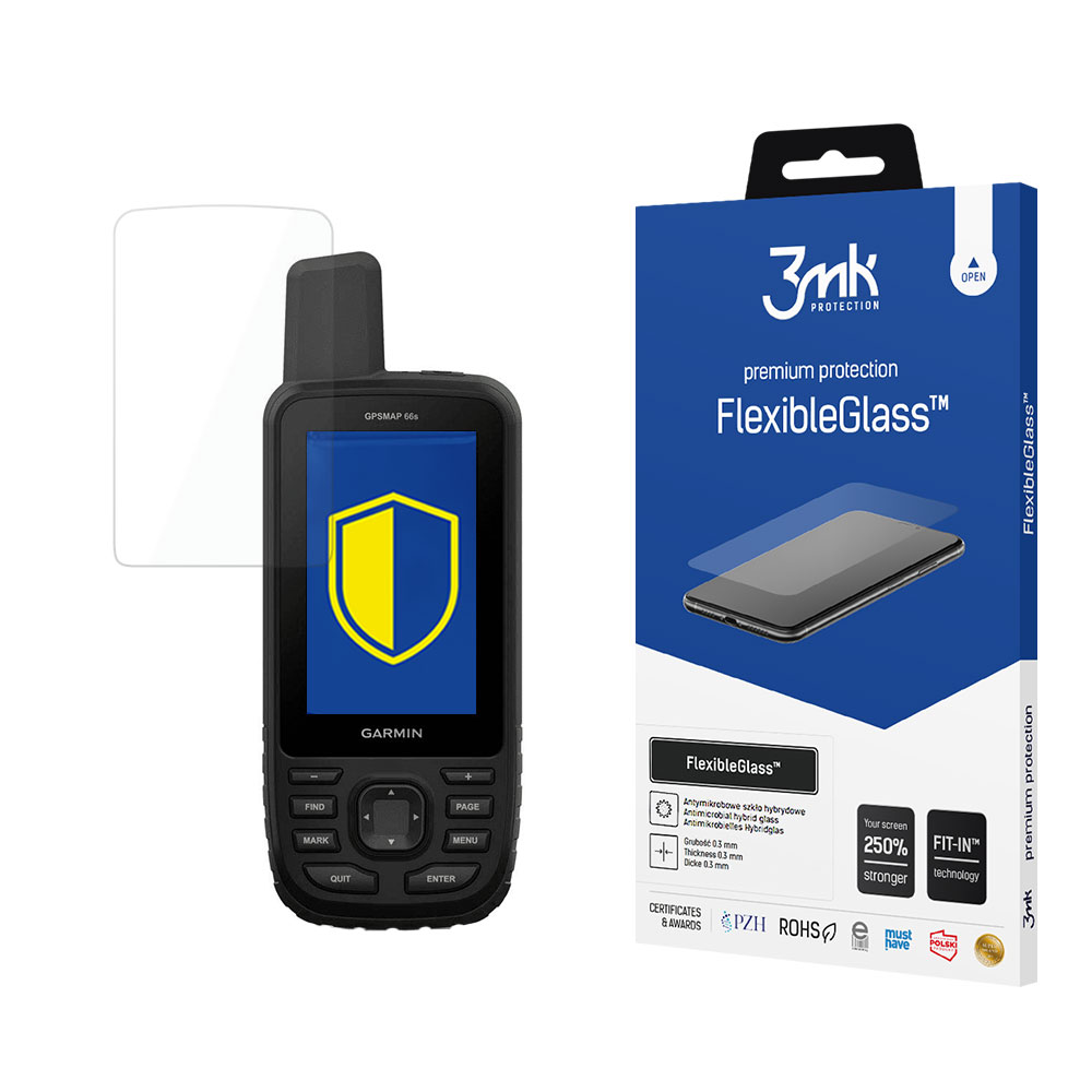 Grūdintas stiklas 3mk FlexibleGlass Garmin GPSMap 66S