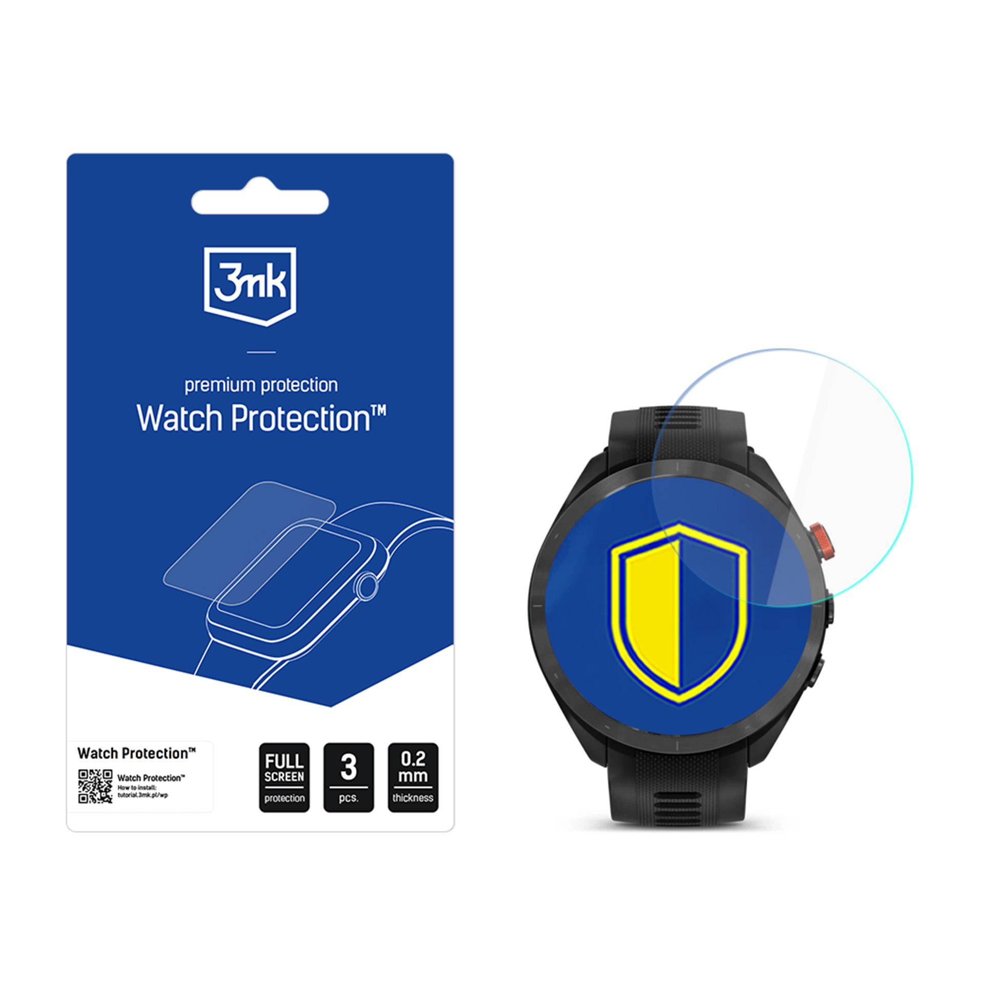 Išmaniojo laikrodžio apsauginis stiklas 3mk Watch Protection FlexibleGlass Garmin Approach S70 47mm
