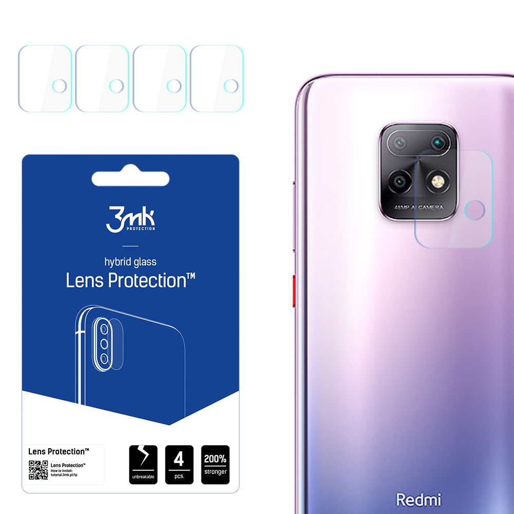 3mk Lens Protection — защита объектива камеры для Xiaomi Redmi 10X 5G