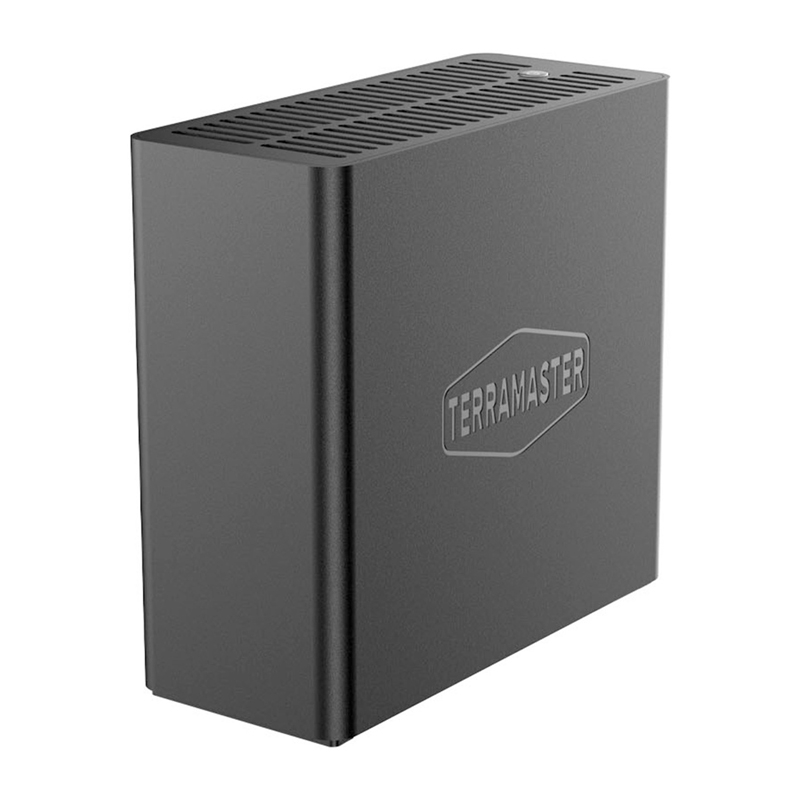 TERRAMASTER F4 SSD NAS failų serveris: Intel N95, 8 GB RAM, 4 lizdai