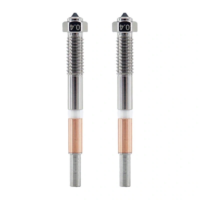 QiDi 0.4 mm Bimetal Nozzle for the Q2 Series (2 pcs.)