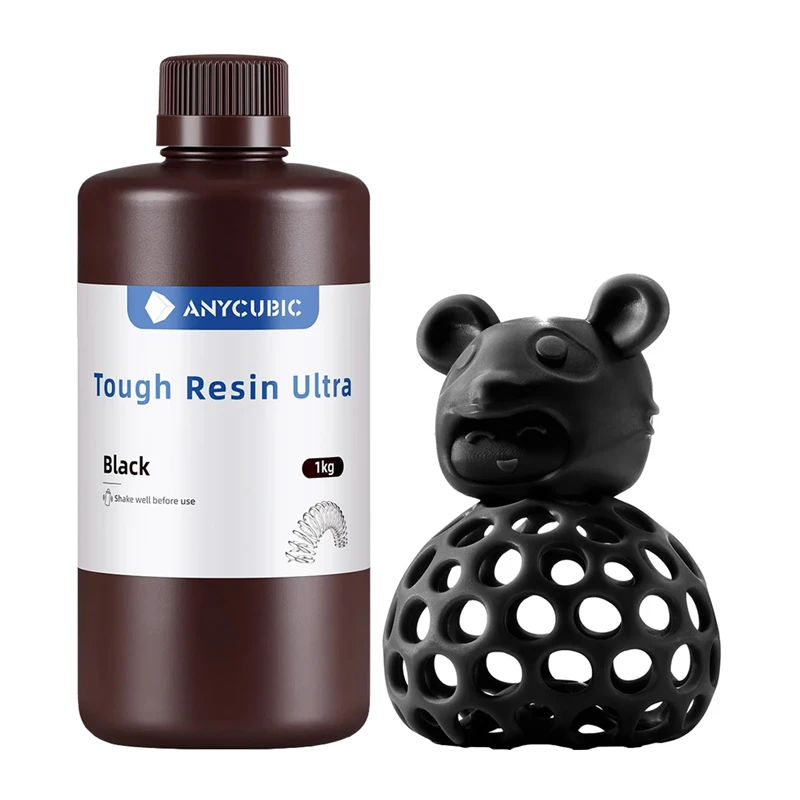 Смола ANYCUBIC Tough Resin Ultra, чёрная