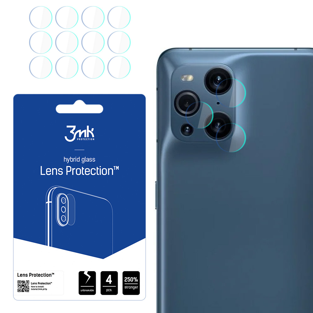 3mk Lens Protection — защита объектива камеры для Oppo Find X3 5G
