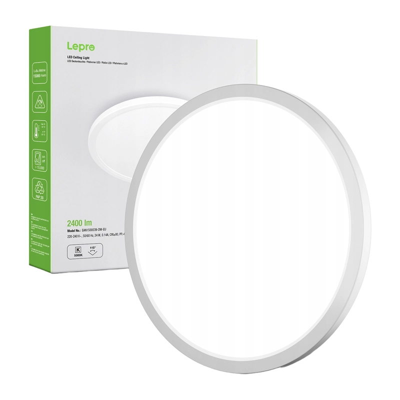 LEPRO 1500039-DW-EU 24W 2400lm потолочный светильник