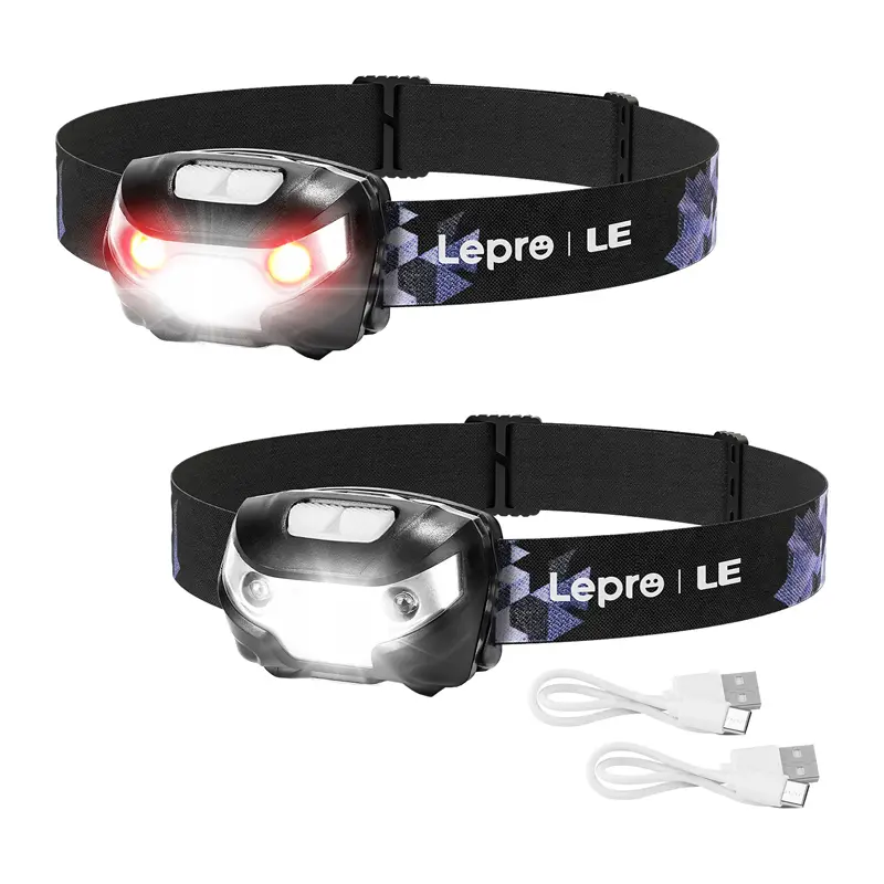 LEPRO 3200008-2 налобный фонарь, упаковка 2 шт