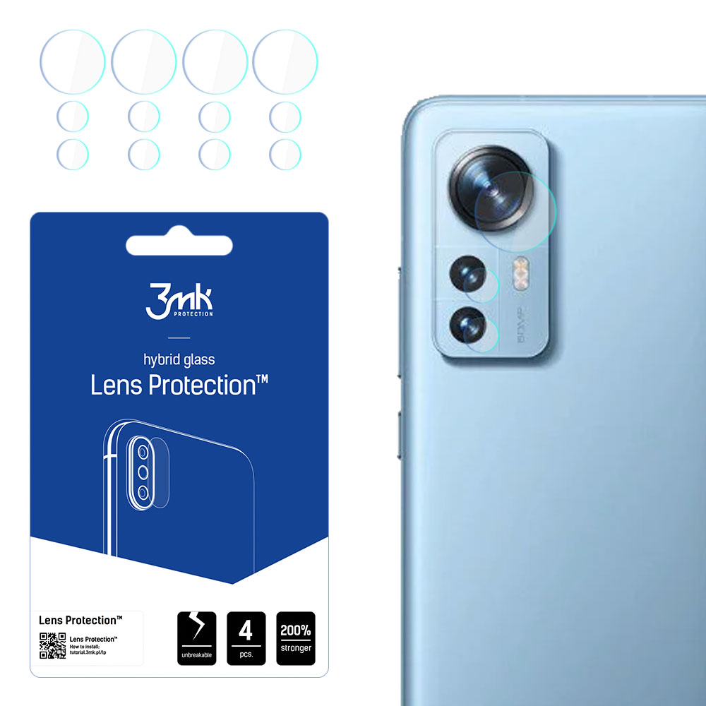 Xiaomi 12 Pro - 3mk Lens Protection