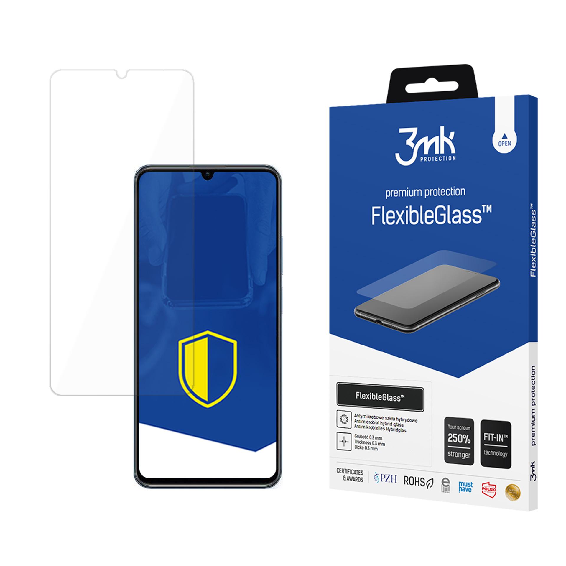 Закаленное стекло 3mk FlexibleGlass для Realme C63