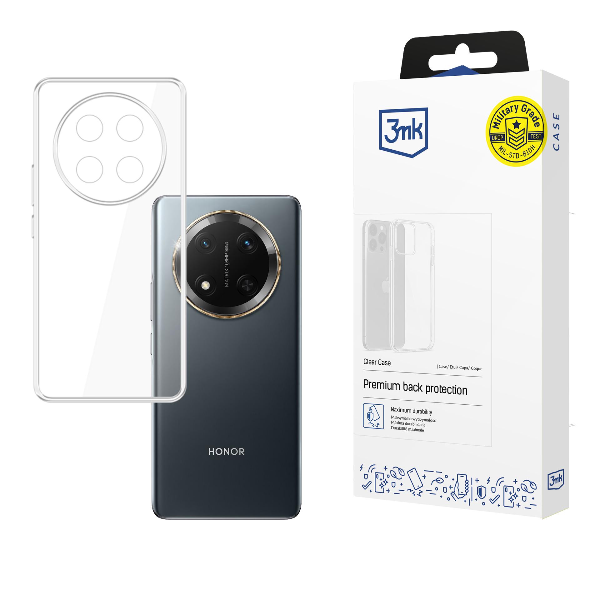 3mk permatomas dėklas telefonui Honor Magic7 Lite