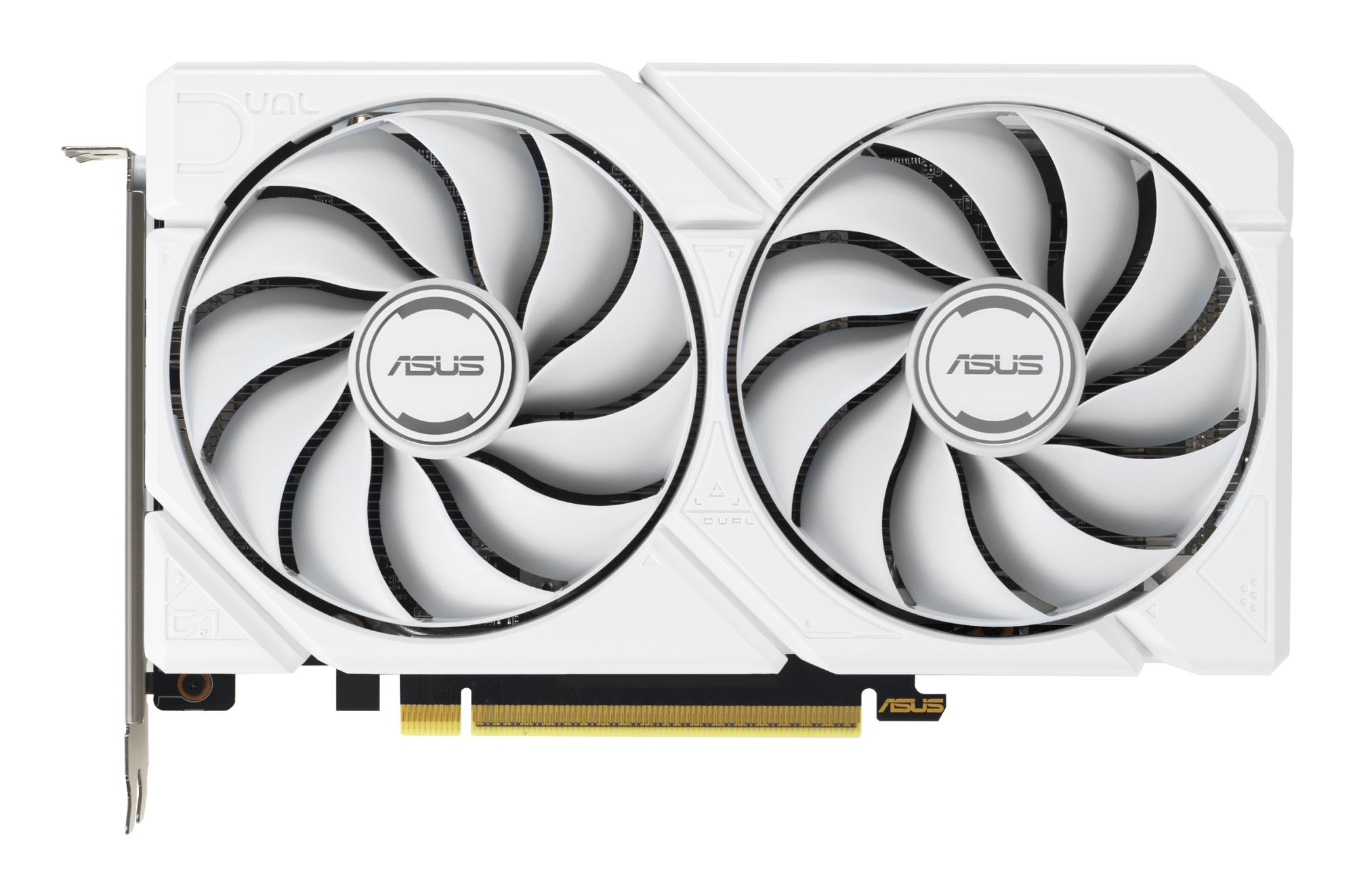 ASUS AMD Radeon RX 9060 XT 16 GB GDDR6 PCI Express 5.0 Active DUAL-RX9060XT-16G-WH (Graphics Card)