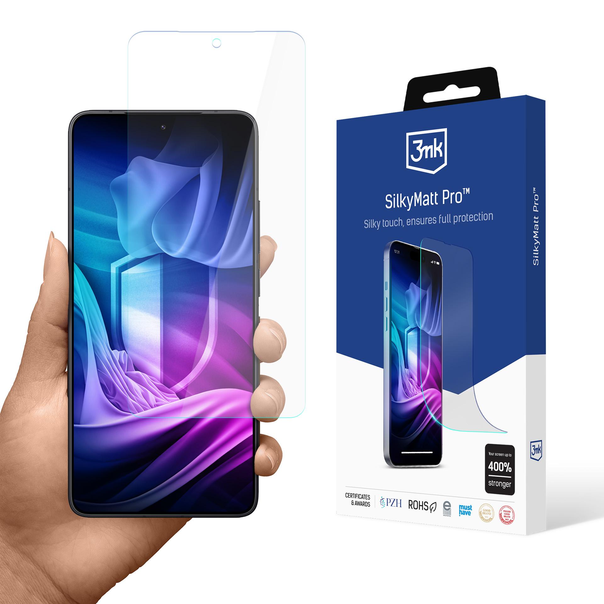 3mk Silky Matt Pro — защита экрана телефона для POCO F7 Pro/F7 Ultra