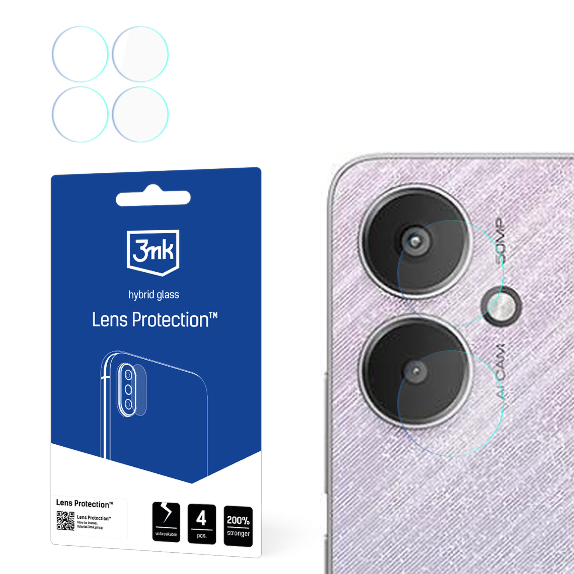 Redmi 13C 5G - 3mk Lens Protection