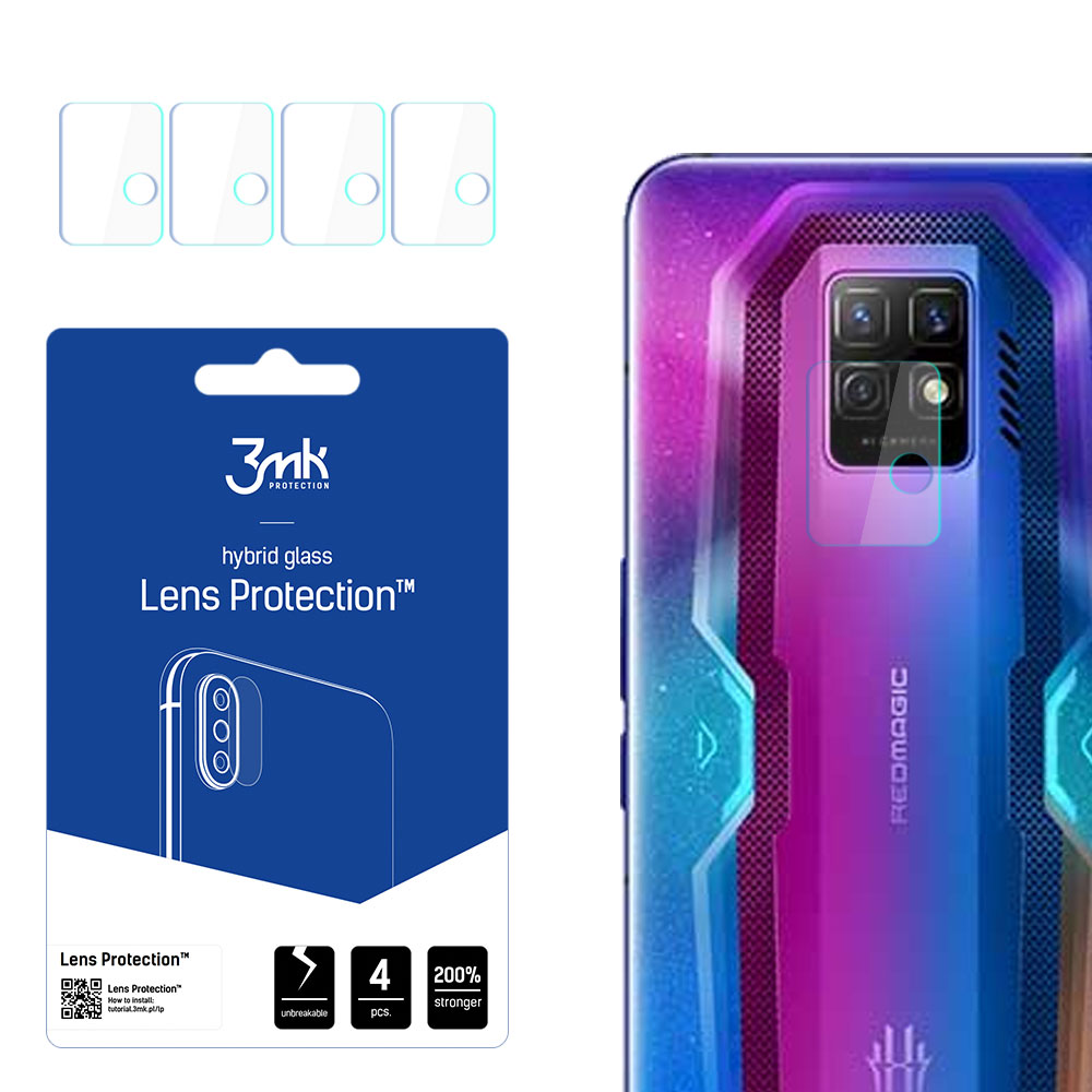 ZTE Nubia Red Magic 7 Pro - 3mk Lens Protection