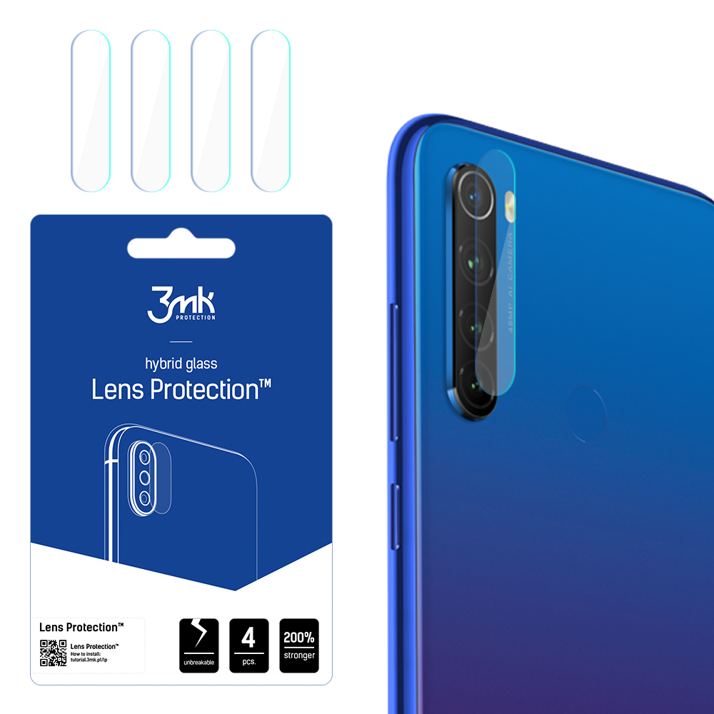 3mk Lens Protection — защита объектива камеры для Xiaomi Redmi Note 8T