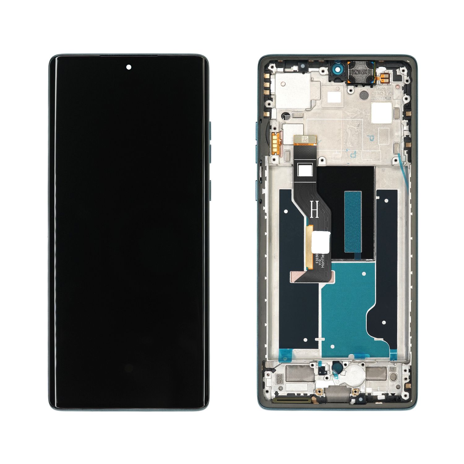 Originalus LCD ekranas su jutikliniu skydeliu, skirtas Motorola Edge 50 Fusion, miško mėlynos spalvos