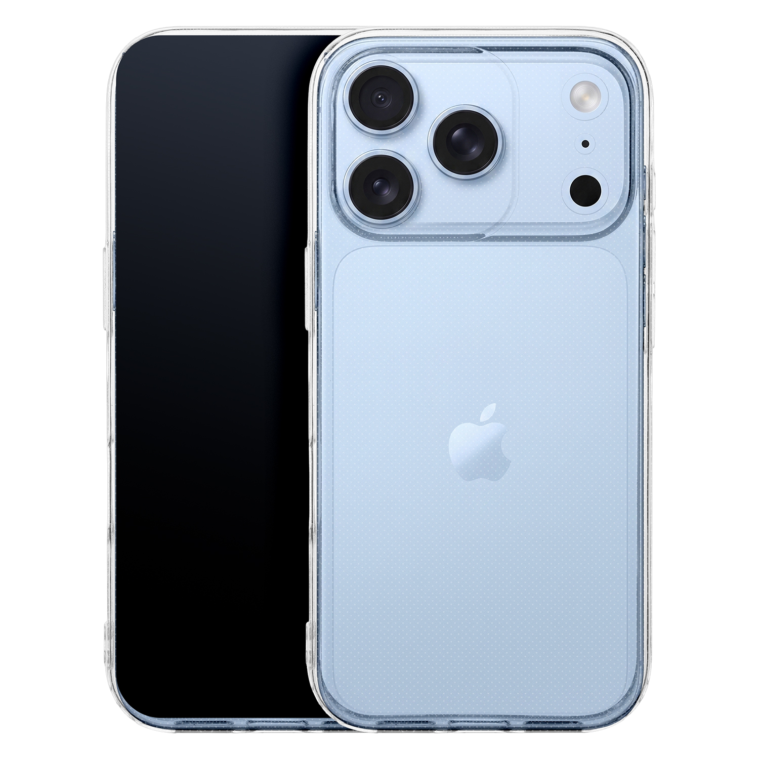 Plonas 2 mm dėklas, skirtas iPhone 17 Pro 6,3″ / iPhone 18 Pro 6,3″, skaidrus