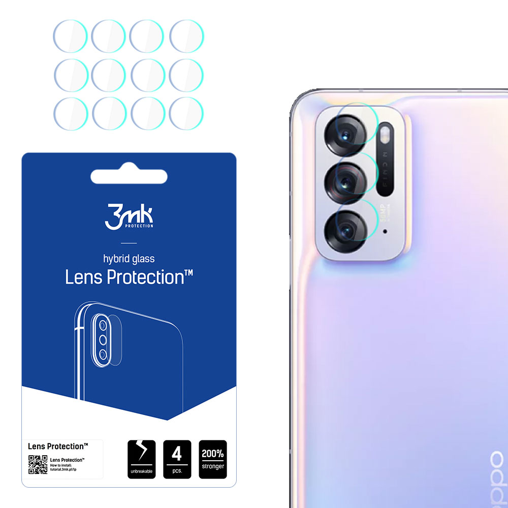 3mk Lens Protection — защита объектива камеры для Oppo Find N 5G (Front)