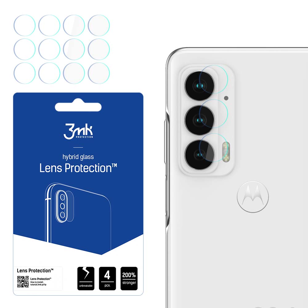 3mk Lens Protection — защита объектива камеры для Motorola Edge 20