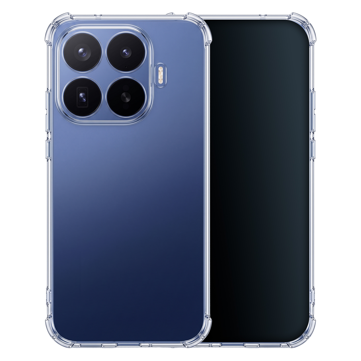 Противоударный чехол 1,5 мм для Xiaomi 17T, прозрачный