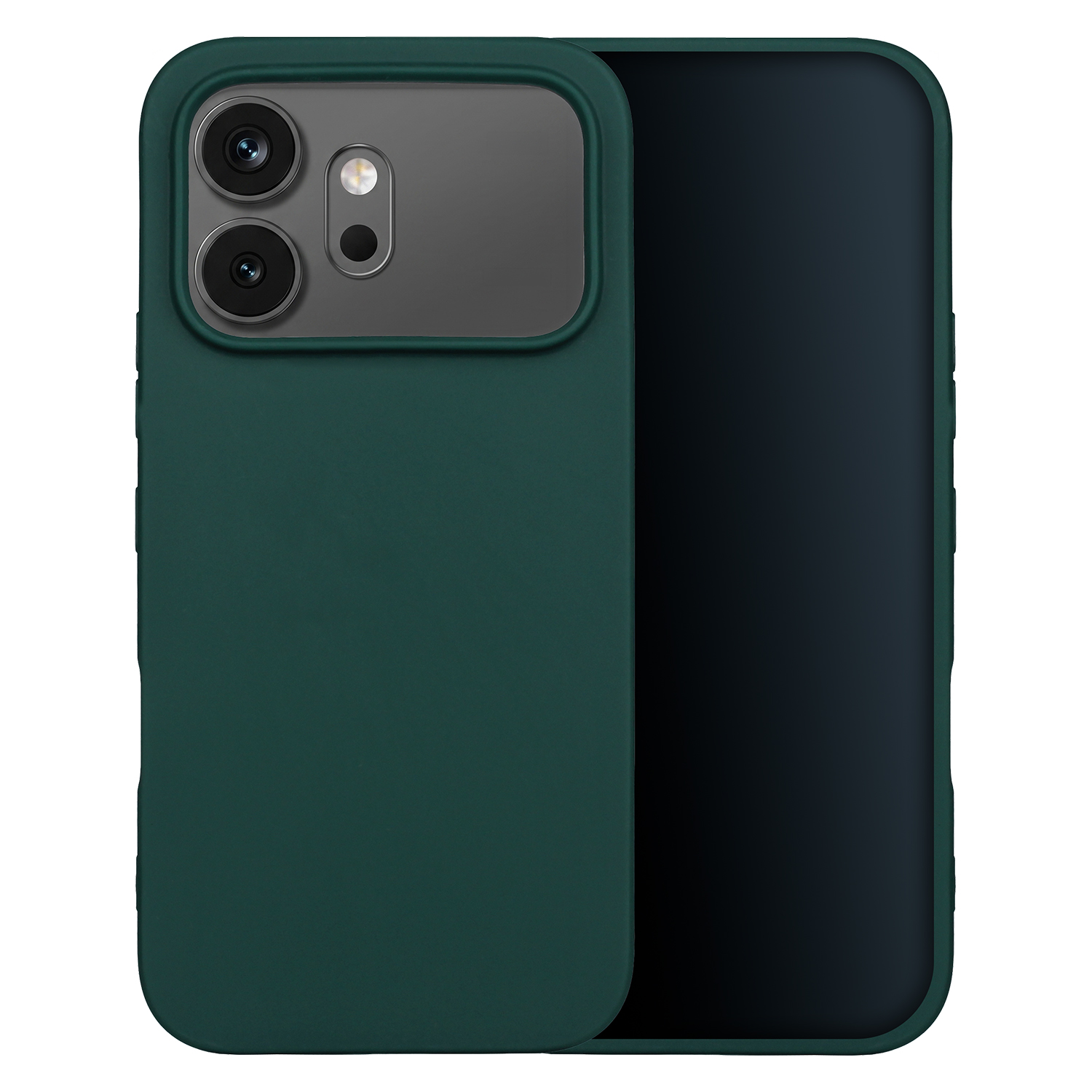 Matinis TPU dėklas Honor 600 Pro miško žalias