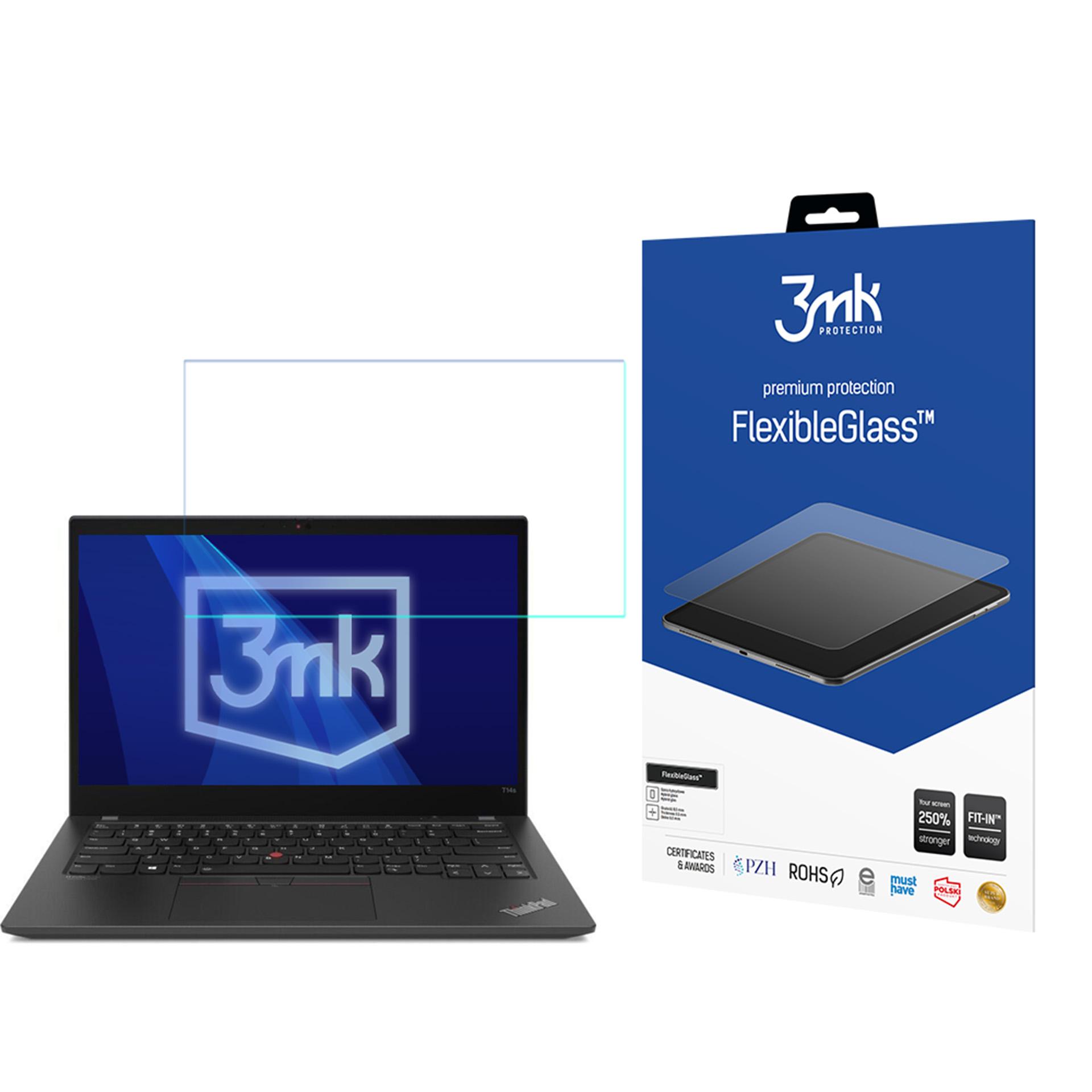 Lenovo ThinkPad T14s Gen 2 - up to 15" 3mk FlexibleGlass