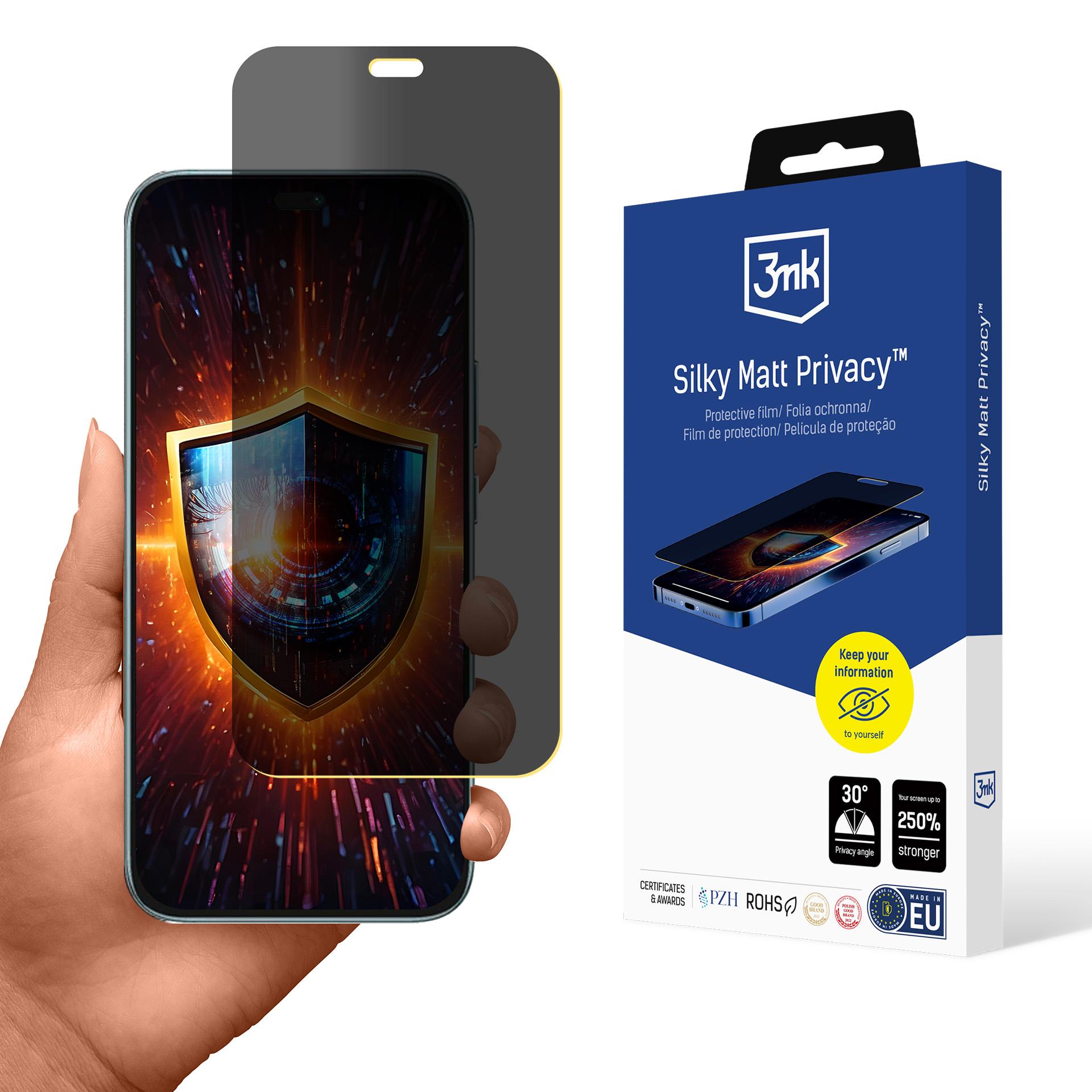 3mk Silky Matt Privacy — приватный фильтр для экрана для Honor X8c
