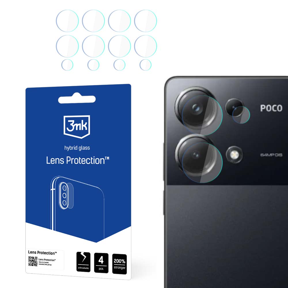 Poco M6 Pro 4G - 3mk Lens Protection