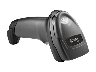 Zebra DS2208 – комплект проводного сканера штрихкодов, чёрный, USB-кабель и подставка (DS2208-SR7U2100SGW)