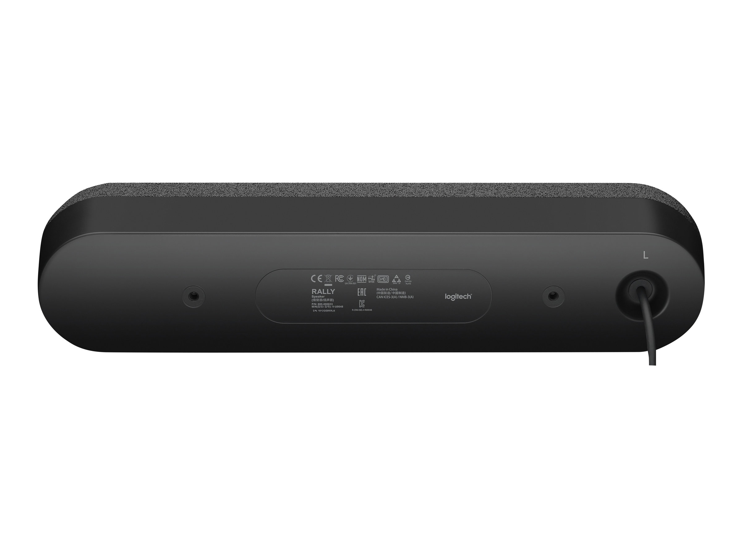Logitech Rally Speaker – динамик для конференц-системы, графитовый (960-001230)