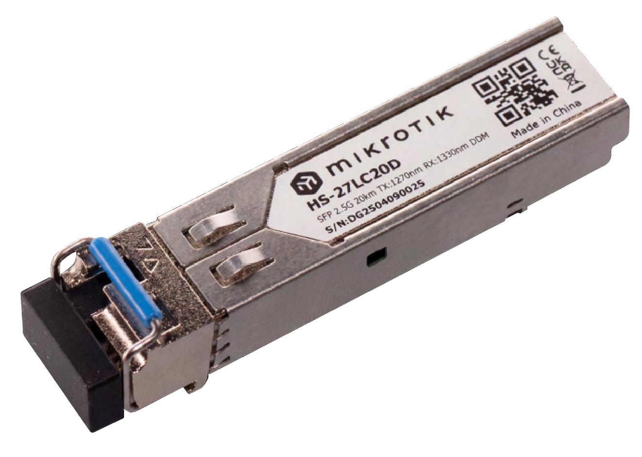 MikroTik SFP siųstuvas-imtuvas (HS-2733LC20D)