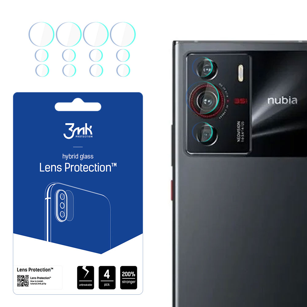 3mk Lens Protection — защита объектива камеры для ZTE Nubia Z40 Pro