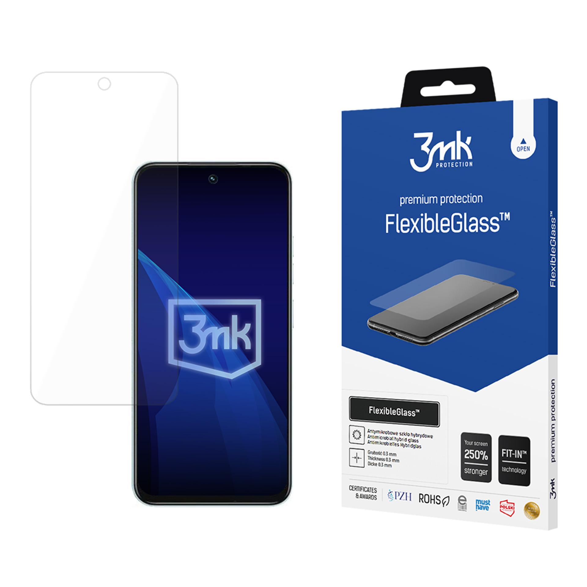 Hibridinis stiklas 3mk FlexibleGlass Tecno Spark 30 5G