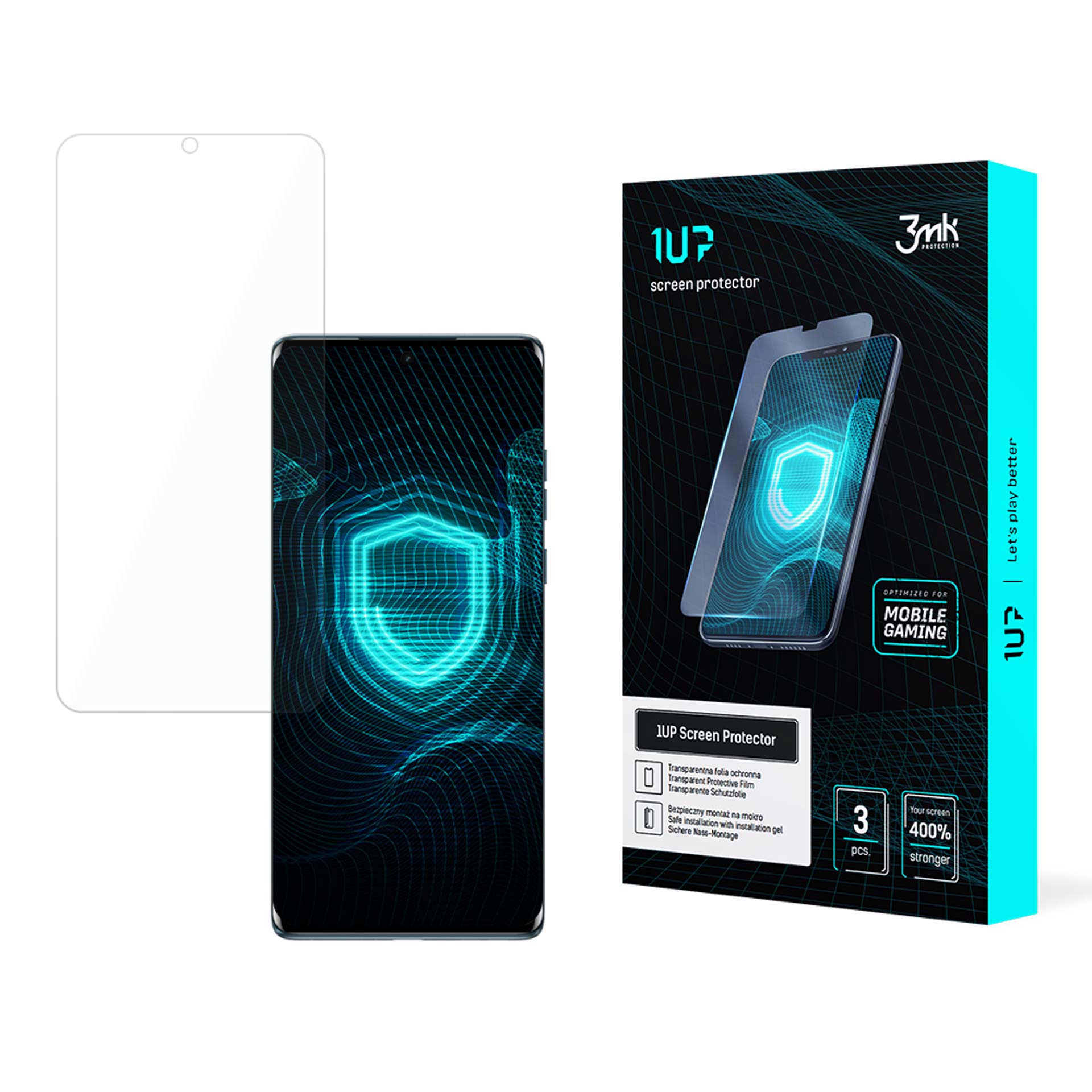 3mk 1UP — защита экрана телефона для Motorola Edge 50 Fusion