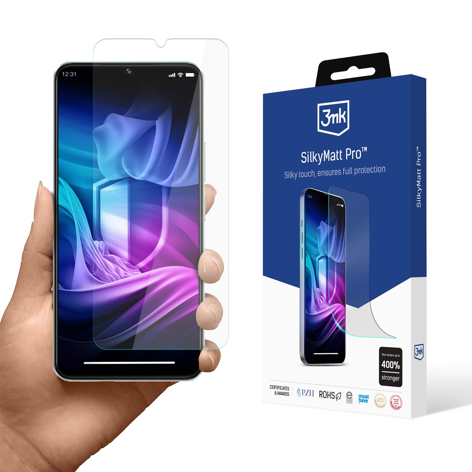3mk Silky Matt Pro — защита экрана телефона для Vivo Y18i