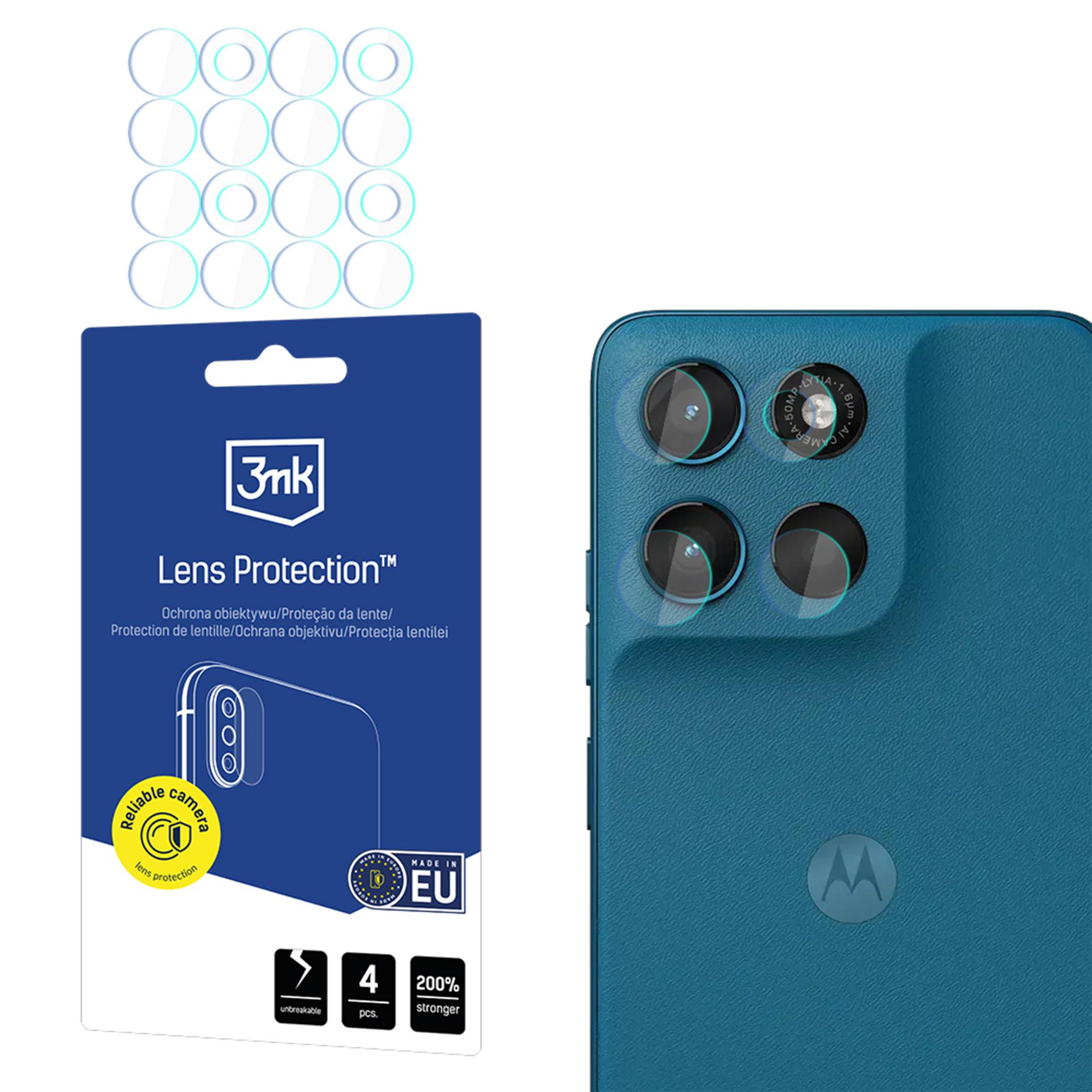 3mk Lens Protection — защита объектива камеры для Motorola Moto G57 Power